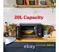 Russell Hobbs Black Microwave RHM2076B 20 Litre 800W Digital with 5 Power Levels