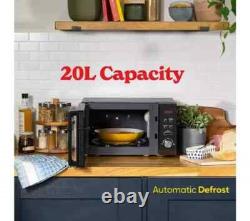 Russell Hobbs Black Microwave RHM2076B 20 Litre 800W Digital with 5 Power Levels