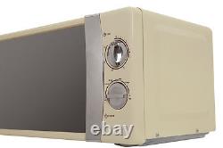 Russell Hobbs Cream Microwave Manual 17L 700W RHMM701C with 5 Power Levels