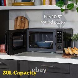 Russell Hobbs Digital Microwave Dark Steel 20L 800W 8 Auto Cook Menus RHM2028DS