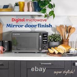 Russell Hobbs Digital Microwave Dark Steel 20L 800W 8 Auto Cook Menus RHM2028DS