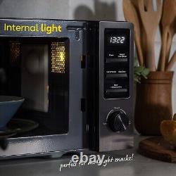 Russell Hobbs Digital Microwave Dark Steel 20L 800W 8 Auto Cook Menus RHM2028DS