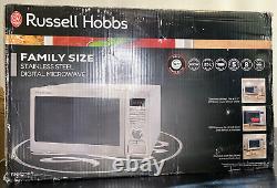 Russell Hobbs Digital Microwave RHM2563 25L 900W Stainless Steel, 5 Power Levels
