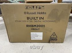 Russell Hobbs Integrated Microwave RHBM2001 20L 800W Stainless Steel Defrost
