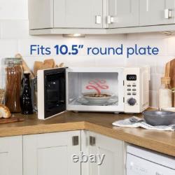 Russell Hobbs MDA RHM2026C 800 Watt 20 Litres Free Standing Microwave Cream