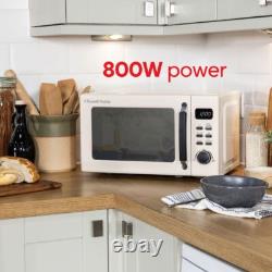 Russell Hobbs MDA RHM2026C 800 Watt 20 Litres Free Standing Microwave Cream