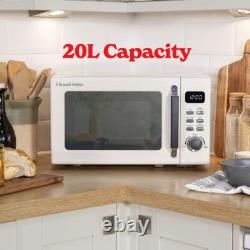 Russell Hobbs MDA RHM2026C 800 Watt 20 Litres Free Standing Microwave Cream