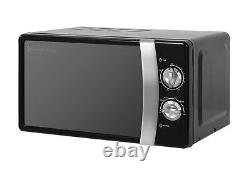 Russell Hobbs Manual Microwave RHMM701B 17L 700W Black with 5 Power Levels