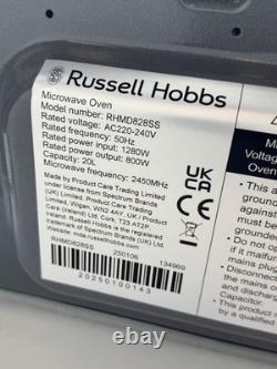 Russell Hobbs Manual Microwave Stainless Steel 20L with Defrost RHMM827SS
