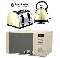 Russell Hobbs Microwave Kettle and Toaster Set Legacy Kettle & 4 Slice Toaster