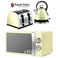 Russell Hobbs Microwave Kettle and Toaster Set Legacy Kettle & 4 Slice Toaster