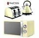 Russell Hobbs Microwave Kettle And Toaster Set Legacy Kettle & 4 Slice Toaster