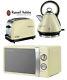 Russell Hobbs Microwave Kettle And Toaster Set Pyramid Kettle & Cream Toaster