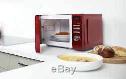 Russell Hobbs Microwave Kettle and Toaster Set Red Kettle & 2-Slice Toaster New