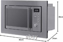 Russell Hobbs RHBM2001 Digital Built in Microwave 20 Litre 800W Stainless Steel