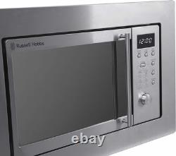 Russell Hobbs RHBM2001 Digital Built in Microwave 20 Litre 800W Stainless Steel