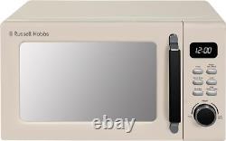 Russell Hobbs RHM2026C Solo Microwave Oven Digital Control 20L 800w Cream