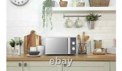 Russell Hobbs RHM2061S Microwave Oven with Defrost Function 800W 20L Silver