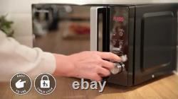 Russell Hobbs RHM2076B 20L 800W Microwave, 5 Power Levels, Auto Defrost, Black