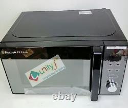 Russell Hobbs RHM2076B 20 Litre 800 W Black Digital Solo Microwave with 5 Pow