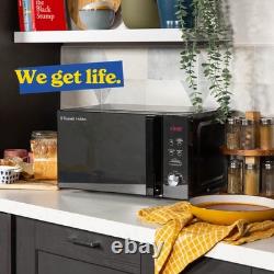 Russell Hobbs RHM2076B 20 Litre 800 W Black Digital Solo Microwave with 5 Power