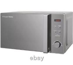 Russell Hobbs RHM2076S Solo Microwave Oven Digital Control 20L 800W Silver