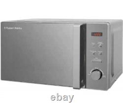 Russell Hobbs RHM2076S Solo Microwave Oven Digital Control 20L 800W Silver