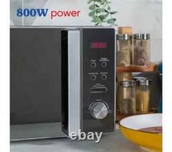 Russell Hobbs RHM2076S Solo Microwave Oven Digital Control 20L 800W Silver