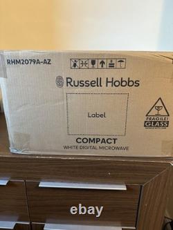 Russell Hobbs RHM2079A 20L 800W Digital Solo Microwave Brand New Tiny Dent
