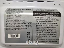Russell Hobbs RHM2079A 20 L 800 W White Digital Solo Microwave with 5 PowerLeve