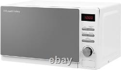 Russell Hobbs RHM2079A 20 L 800 W White Digital Solo Microwave with 5 Power Leve