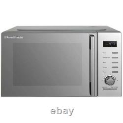 Russell Hobbs RHM2348S 23L 800W Solo Microwave Silver, 5 Power Levels
