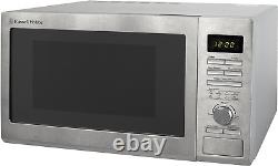 Russell Hobbs RHM2563 25L Digital 900W Solo Microwave Stainless Steel & 24090 Ad
