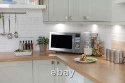 Russell Hobbs RHM2563 Solo Microwave Oven Digital Control 900W 25L Silver