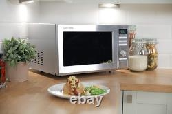 Russell Hobbs RHM2563 Solo Microwave Oven Digital Control 900W 25L Silver