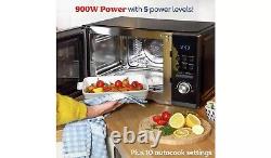 Russell Hobbs RHMAF2504B 900W 25L Air Fryer Microwave with Defrost Option Black