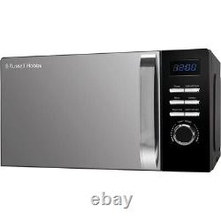 Russell Hobbs RHMD830MB 20L Digital Microwave Oven Compact Solo 800W Black