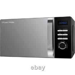 Russell Hobbs RHMD830MB 20L Digital Microwave Oven Compact Solo 800w Black