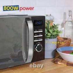 Russell Hobbs RHMD830MB 20L Digital Microwave Oven Compact Solo 800w Black