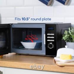 Russell Hobbs RHMD830MB 20L Digital Microwave Oven Compact Solo 800w Black