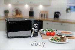 Russell Hobbs RHMM701B Compact Solo Microwave Oven Black