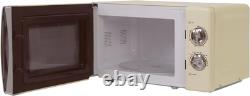 Russell Hobbs RHMM701C 17L 700W Cream Solo Manual Microwave with 5 Power Levels