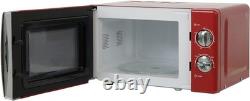 Russell Hobbs RHMM701R 17 Litre 700 W Red Solo Manual Microwave with 5 Power Lev