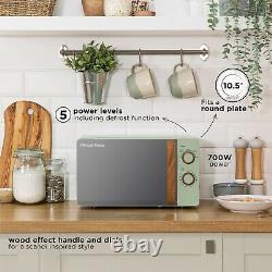 Russell Hobbs Scandi Microwave RHMM713MG-N 17L Green 700W with 5 Power Levels