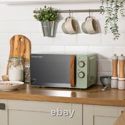 Russell Hobbs Scandi Microwave RHMM713MG-N 17L Green 700W with 5 Power Levels