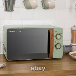 Russell Hobbs Scandi Microwave RHMM713MG-N 17L Green 700W with 5 Power Levels