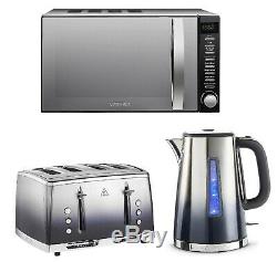 Russell Hobbs Set Jug Kettle and Four Slice Toaster VYTRONIX Digital Microwave