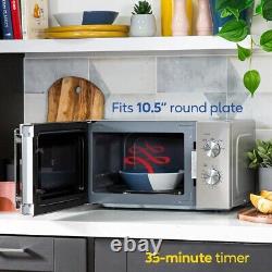 Russell Hobbs Stainless Steel Microwave 20L 800W Solo Manual with 5 Power Levels