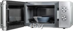 Russell Hobbs Stainless Steel Microwave 20 Litre 800W Solo Manual with 5 Power L