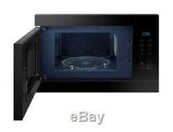 SAMSUNG MG22M8054AK Built-In Black Microwave with Grill 22L, 1100W Brand New